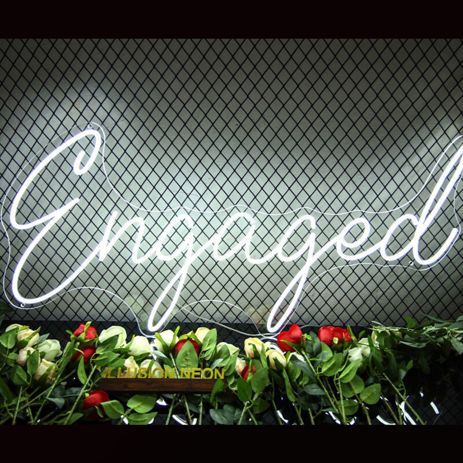 Engaged Neon Sign For Wedding And Celebratory Decor | Shineneon