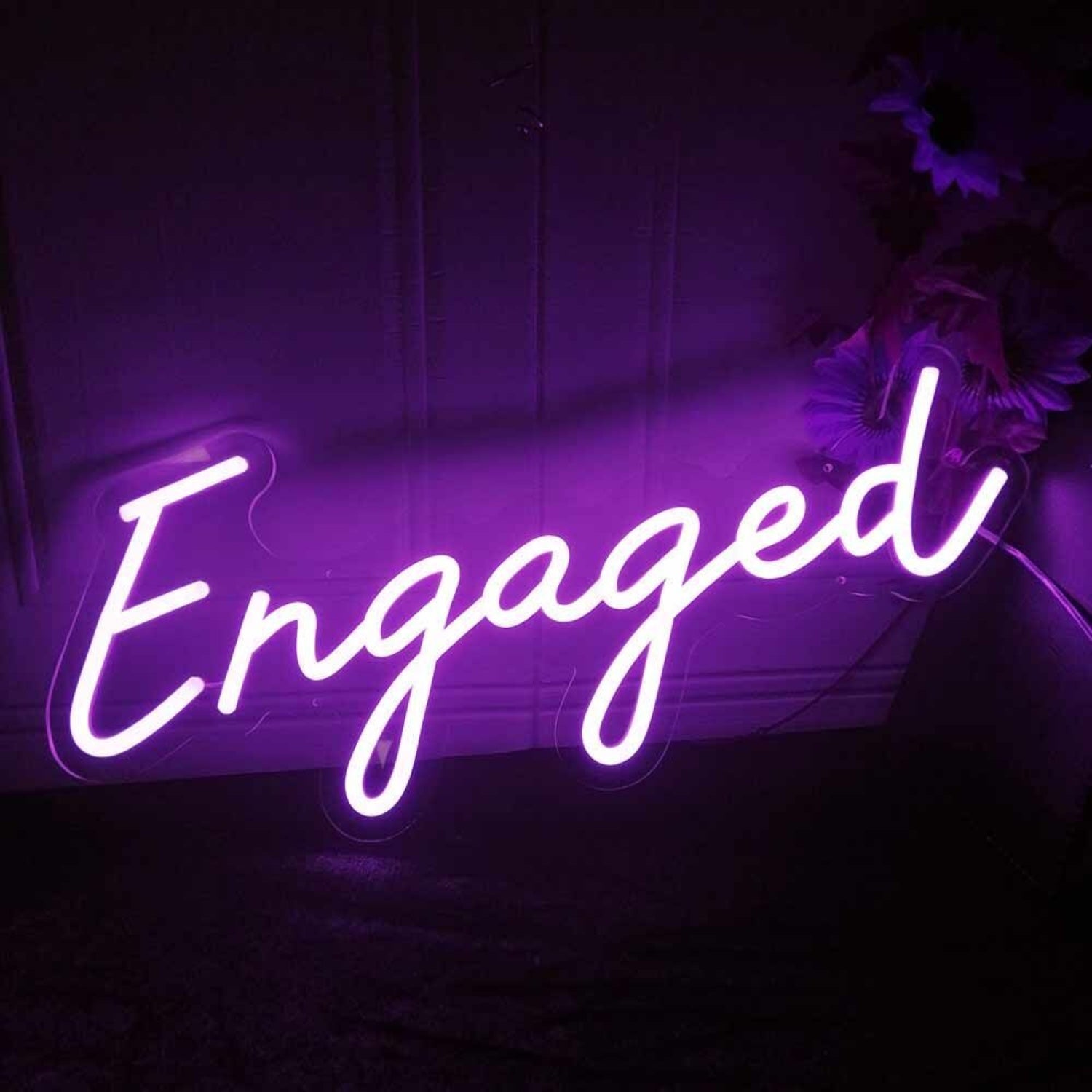 Engaged Neon Sign To Light Up Your Room | Shineneon