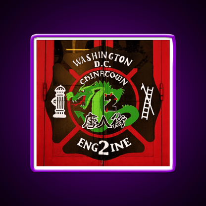 Engine 2 Asian Cultural Led Neon Sign Rgb Color - Shineneon