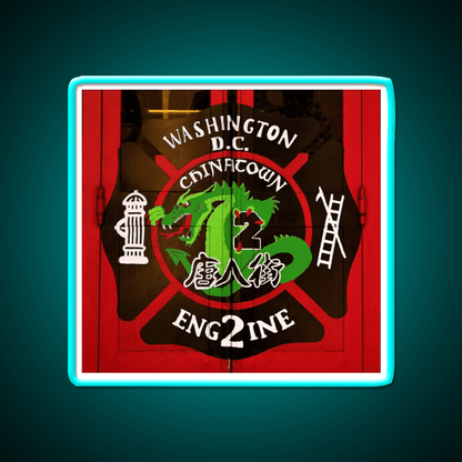 Engine 2 Asian Cultural Led Neon Sign Rgb Color - Shineneon
