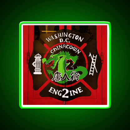 Engine 2 Asian Cultural Led Neon Sign Rgb Color - Shineneon