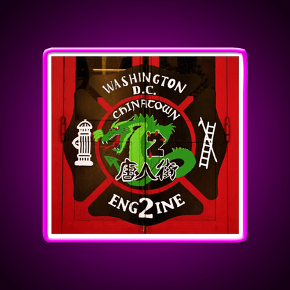 Engine 2 Asian Cultural Led Neon Sign Rgb Color - Shineneon