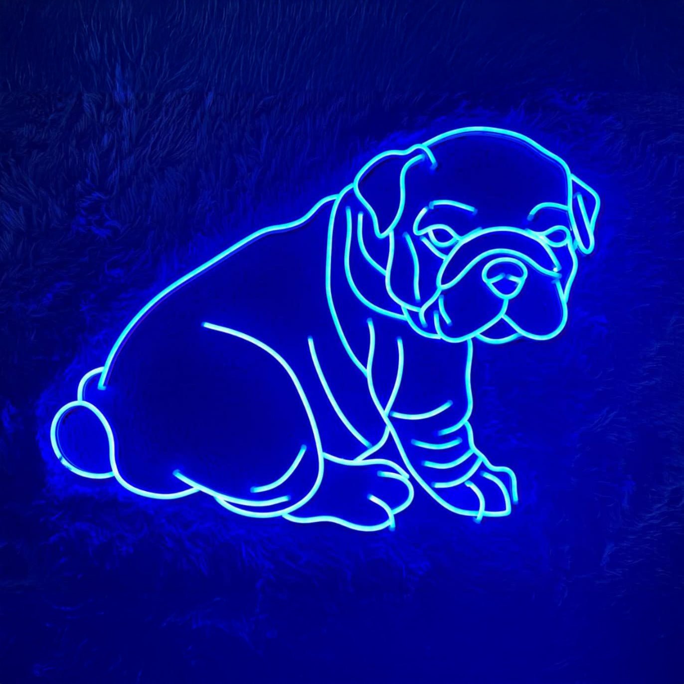 English Bulldog Led Sign - Shineneon
