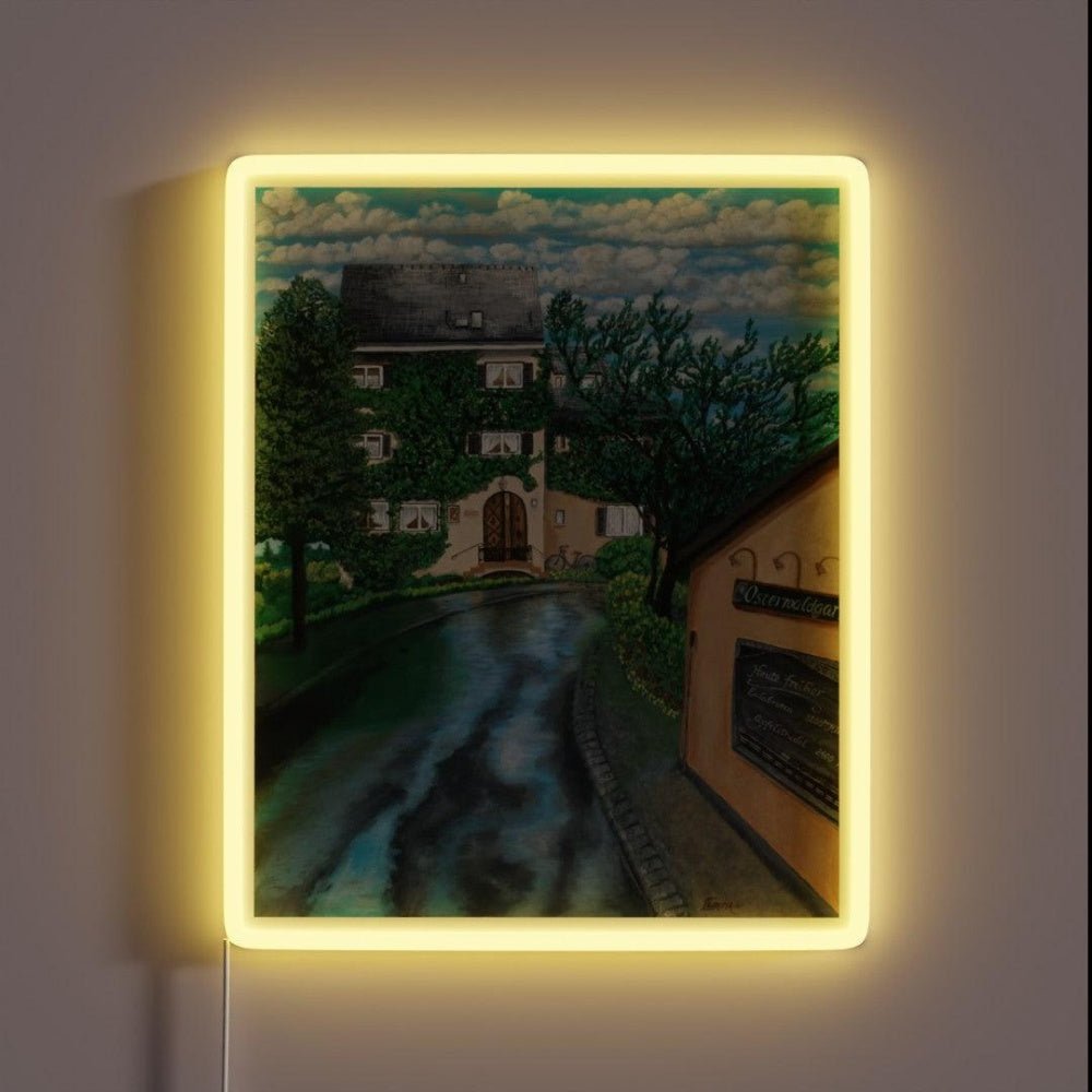 Englishergarten Gastehaus Munich Germany Rgb Led Neon Sign - Shineneon