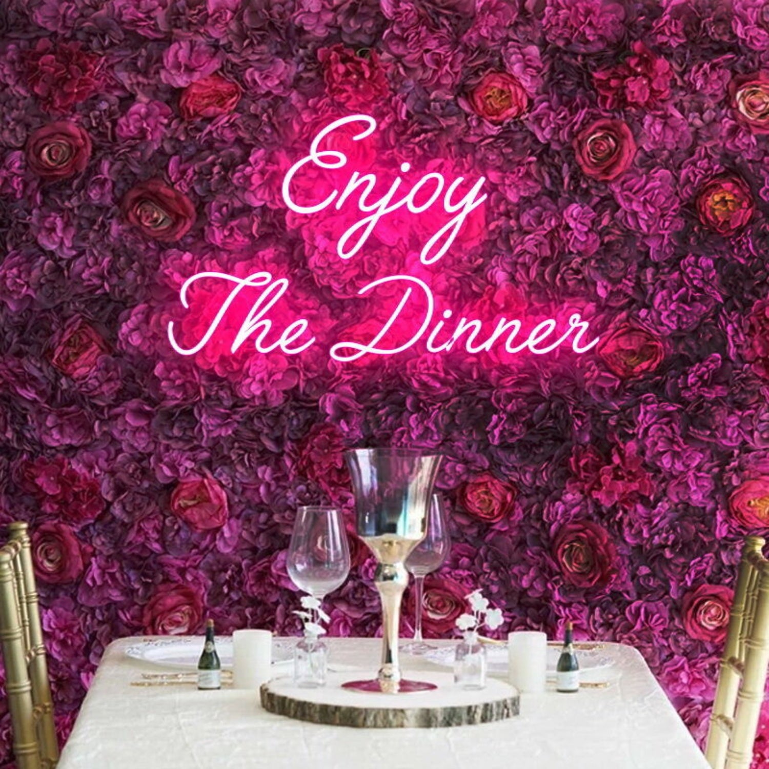 Enjoy The Dinner Neon Sign | Shineneon