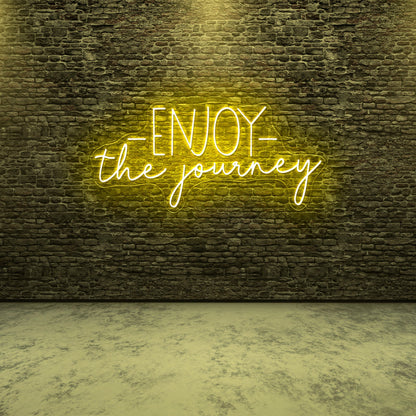 Enjoy The Journey Gym Neon Sign - Shineneon