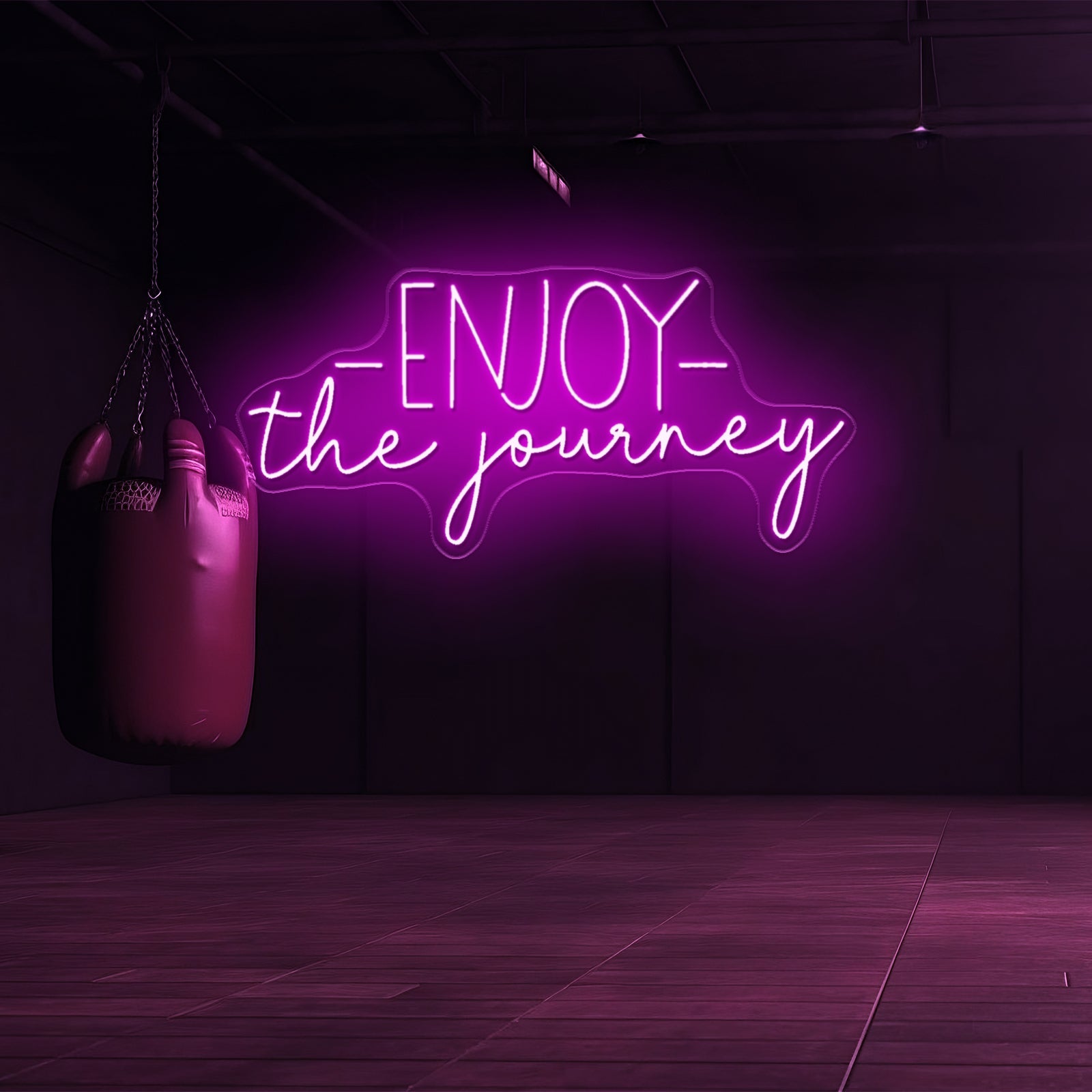 Enjoy The Journey Gym Neon Sign - Shineneon