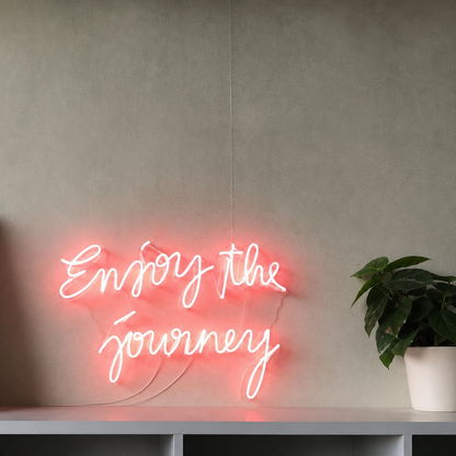 Enjoy The Journey LED Neon Sign - 01 Original Product Image