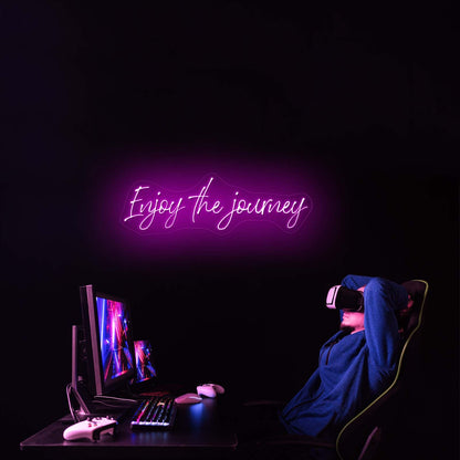 Enjoy The Journey Neon Sign Customised Signs - Shineneon