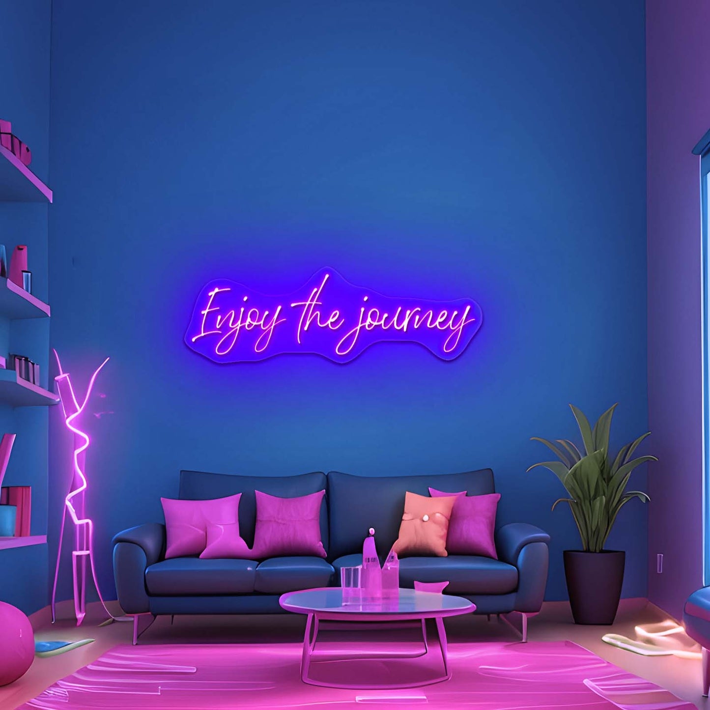 Enjoy The Journey Neon Sign Customised Signs