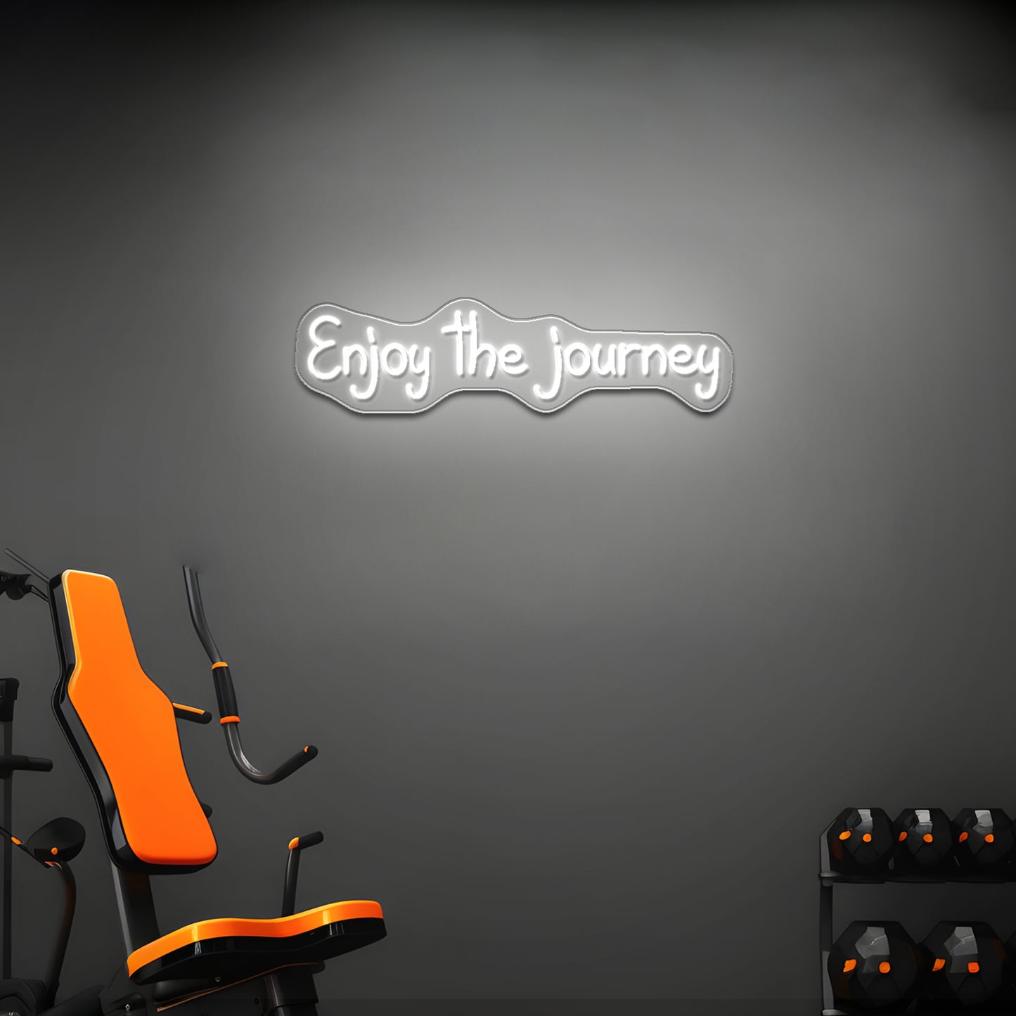 Enjoy The Journey Neon Sign Travel Wall Art Led Sign Lights