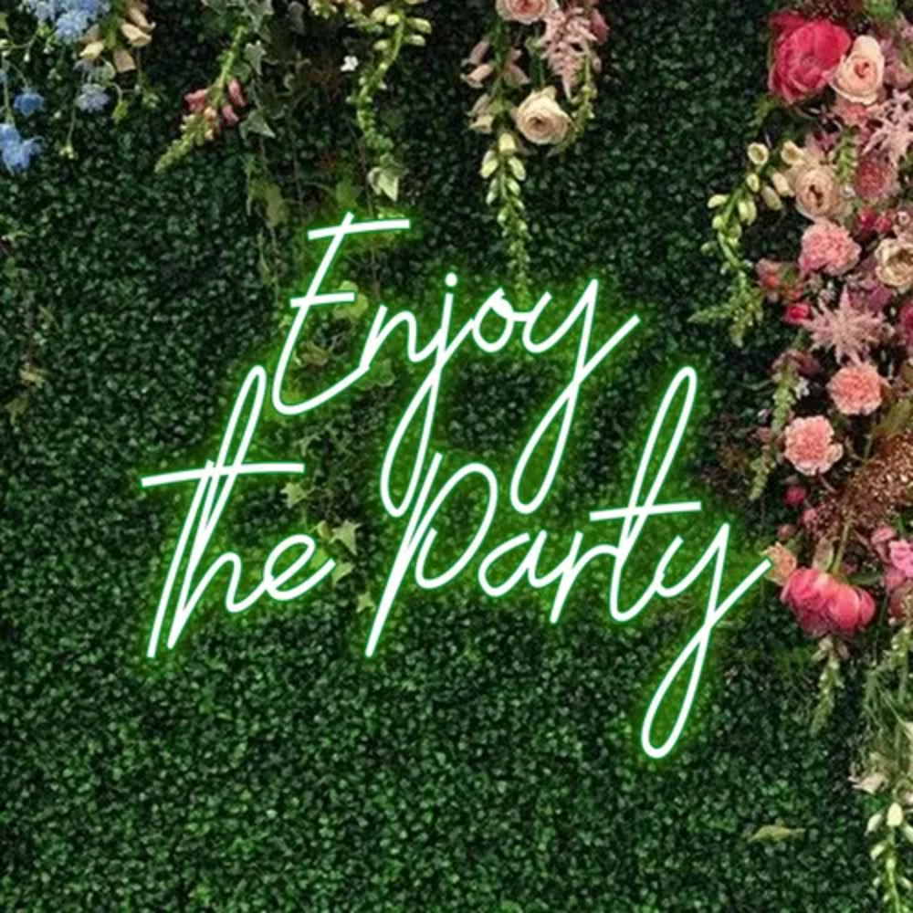Enjoy The Party Led Neon Sign | Shineneon