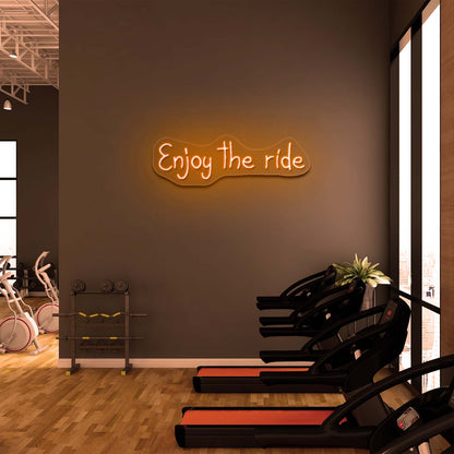 Enjoy The Ride Neon Sign Led Sign Lights