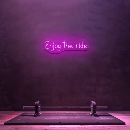 Enjoy The Ride Neon Sign Led Sign Lights