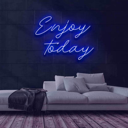 Enjoy Today Led Neon Sign For Wall Decor - Shineneon
