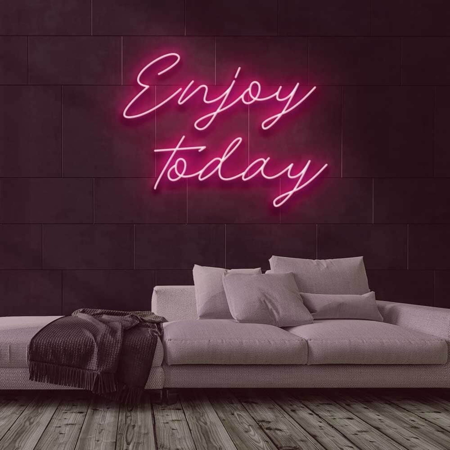 Enjoy Today Led Neon Sign For Wall Decor - Shineneon