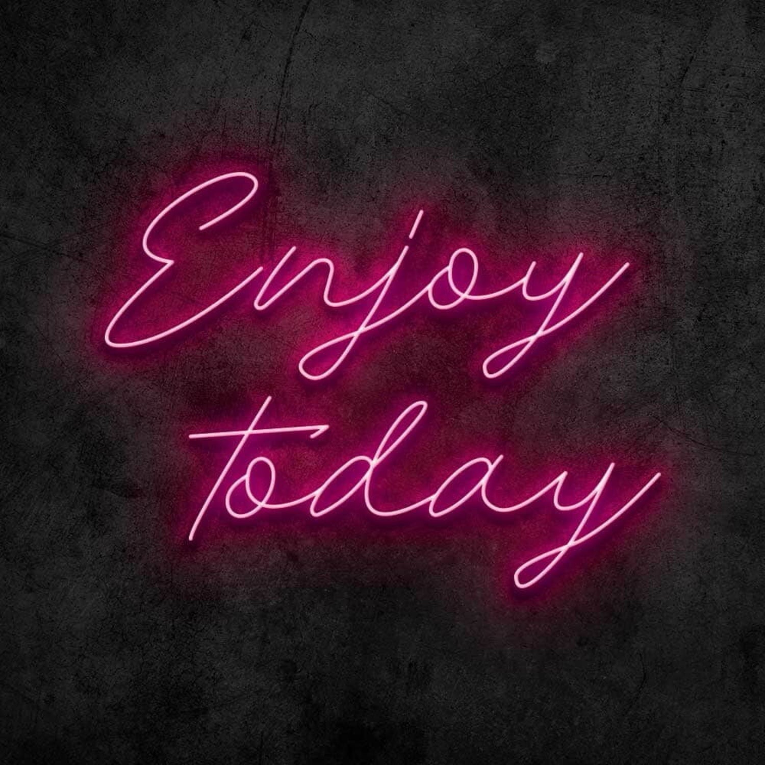 Enjoy Today Led Neon Sign For Wall Decor - Shineneon