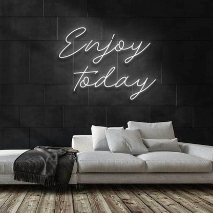 Enjoy Today Led Neon Sign For Wall Decor - Shineneon