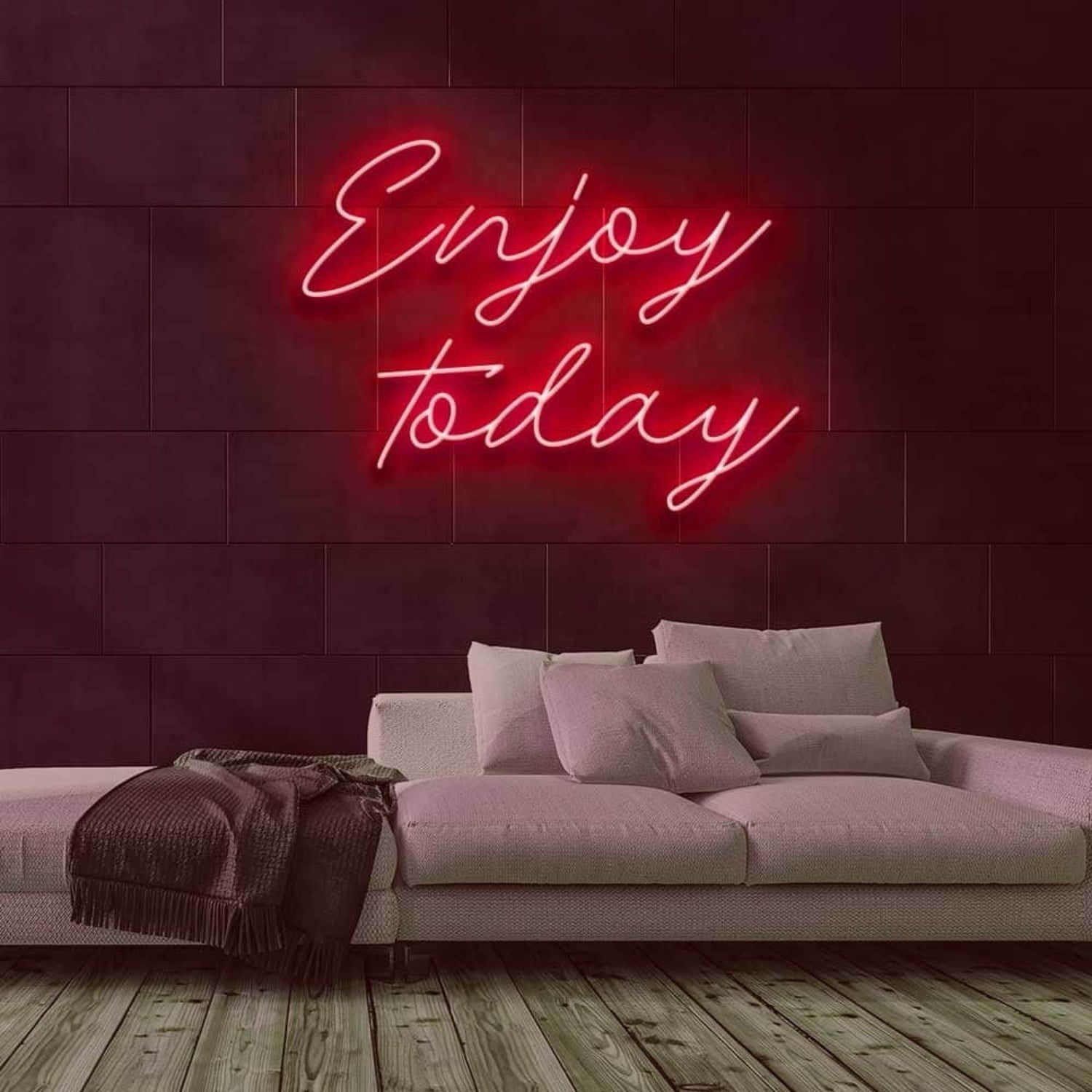 Enjoy Today Led Neon Sign For Wall Decor - Shineneon