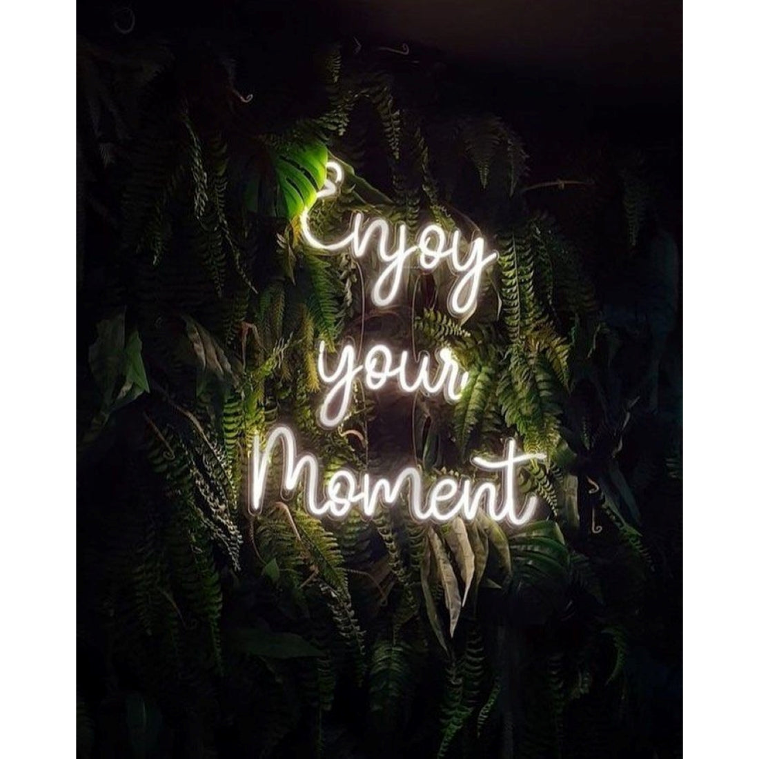 Enjoy Your Moment Led Sign Business Neon Sign