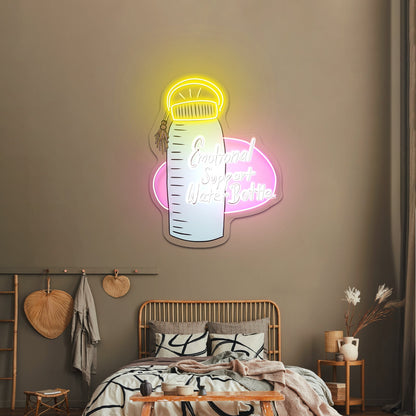 Enjoy Yourself Its Later Than You Think Artwork Custom Neon Led Sign - Shineneon
