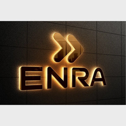 Enra 3D Backlit Channel Letters Led Light Sign - Shineneon