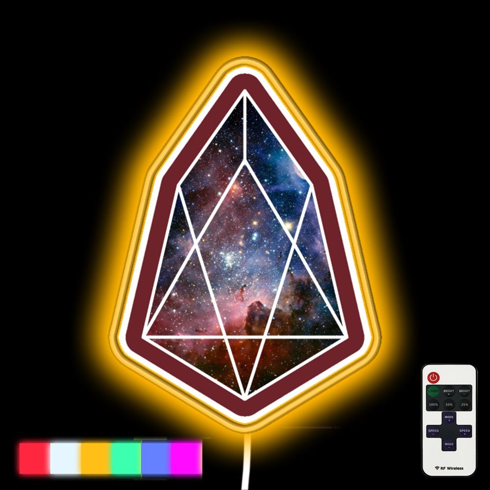 Eos Blockchain Neon Gift Merchandise Led Neon Sign - Shineneon