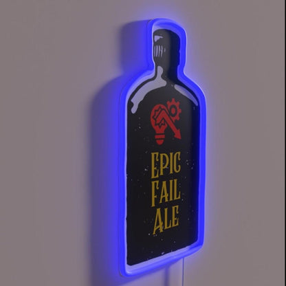 Epic Fail Ale Military Jargon Slang Illustration Rgb Led Neon Sign - Shineneon