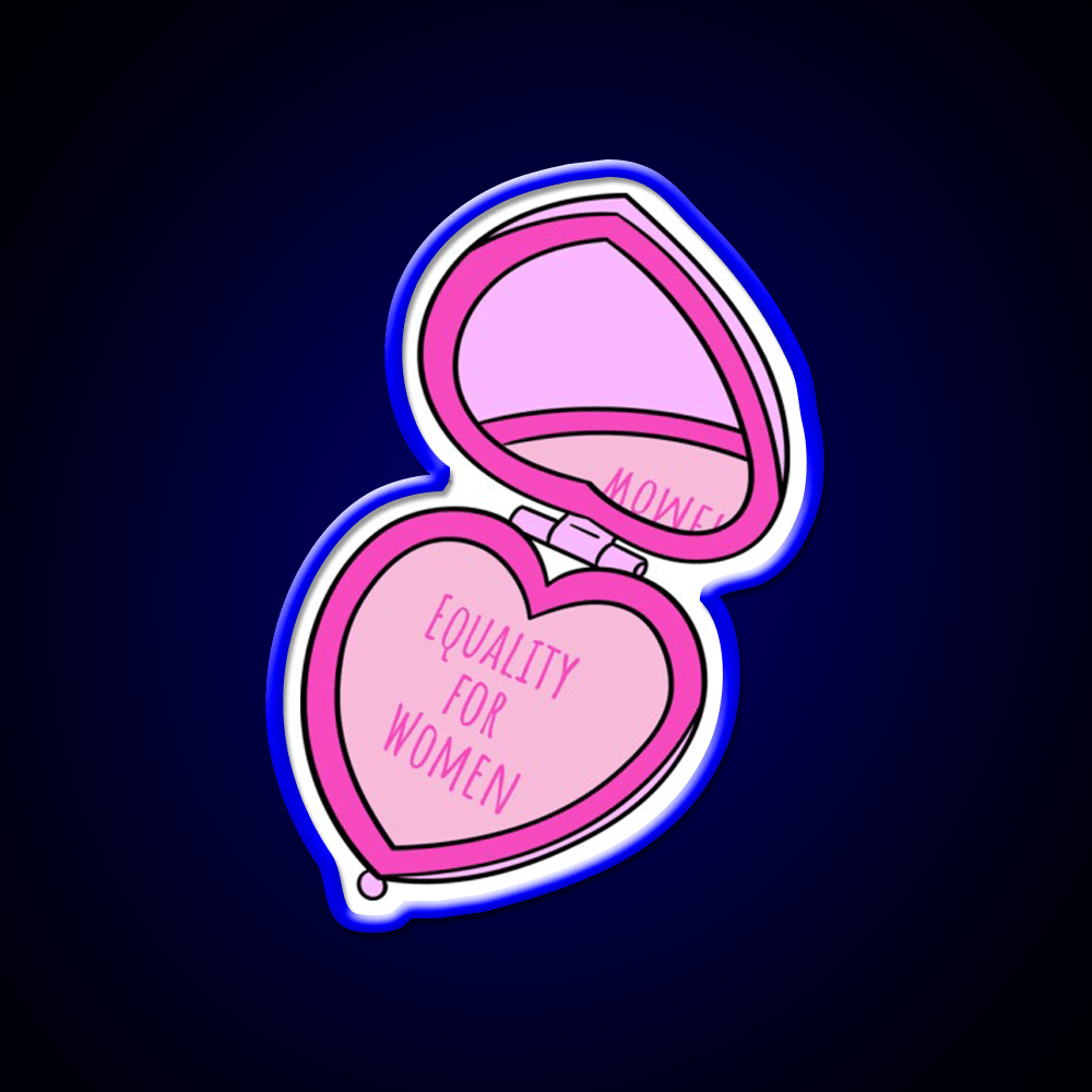 Equality For Women Makeup Nail Salon Led Neon Sign Rgb Color - Shineneon