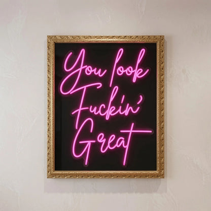 Era Set Aan LED Neon Sign - 04 Size Image