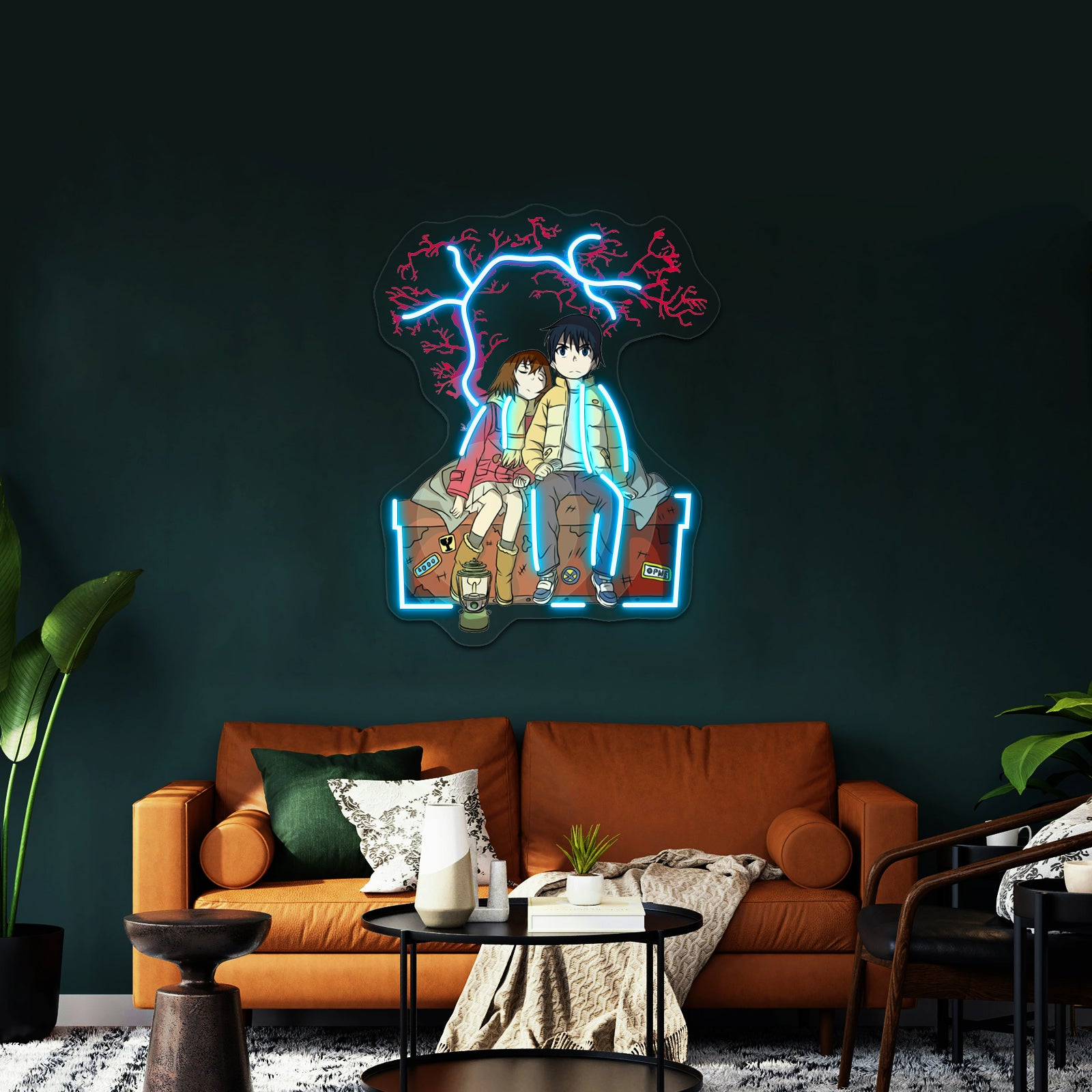Eras Pop Artwork Custom Neon Led Sign - Size and dimension reference