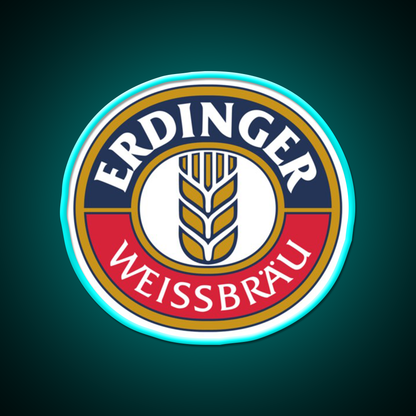 Erdinger Weissbrau Beer Bar Decor Led Neon Sign Rgb Color - Size and dimension reference