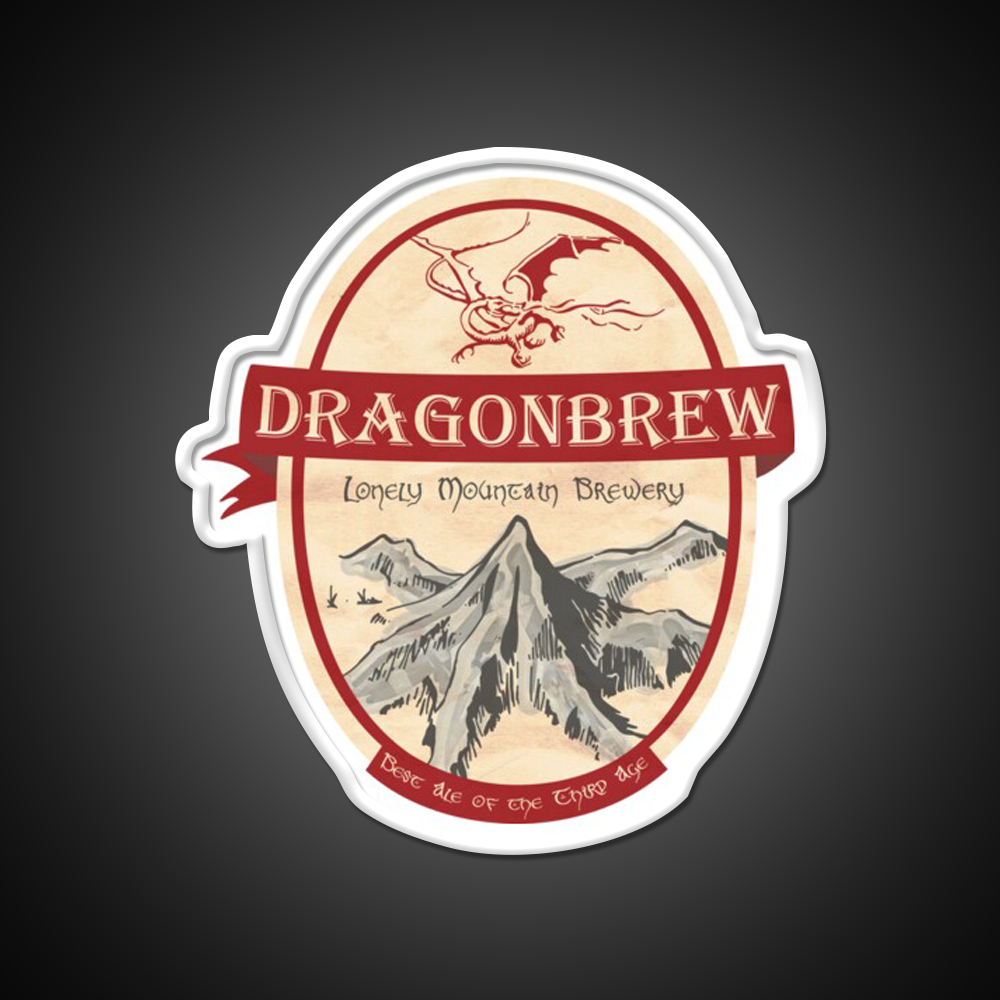 Erebor Dragonbrew Beer Bar Decor Led Neon Sign Rgb Color - LED neon sign view 11