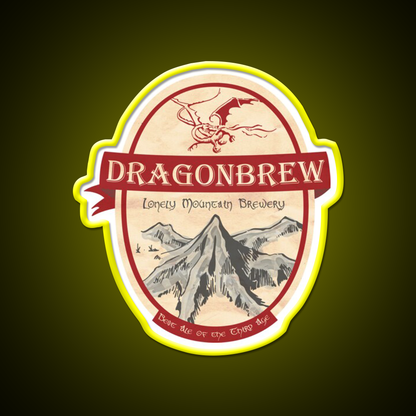 Erebor Dragonbrew Beer Bar Decor Led Neon Sign Rgb Color - LED neon sign view 7