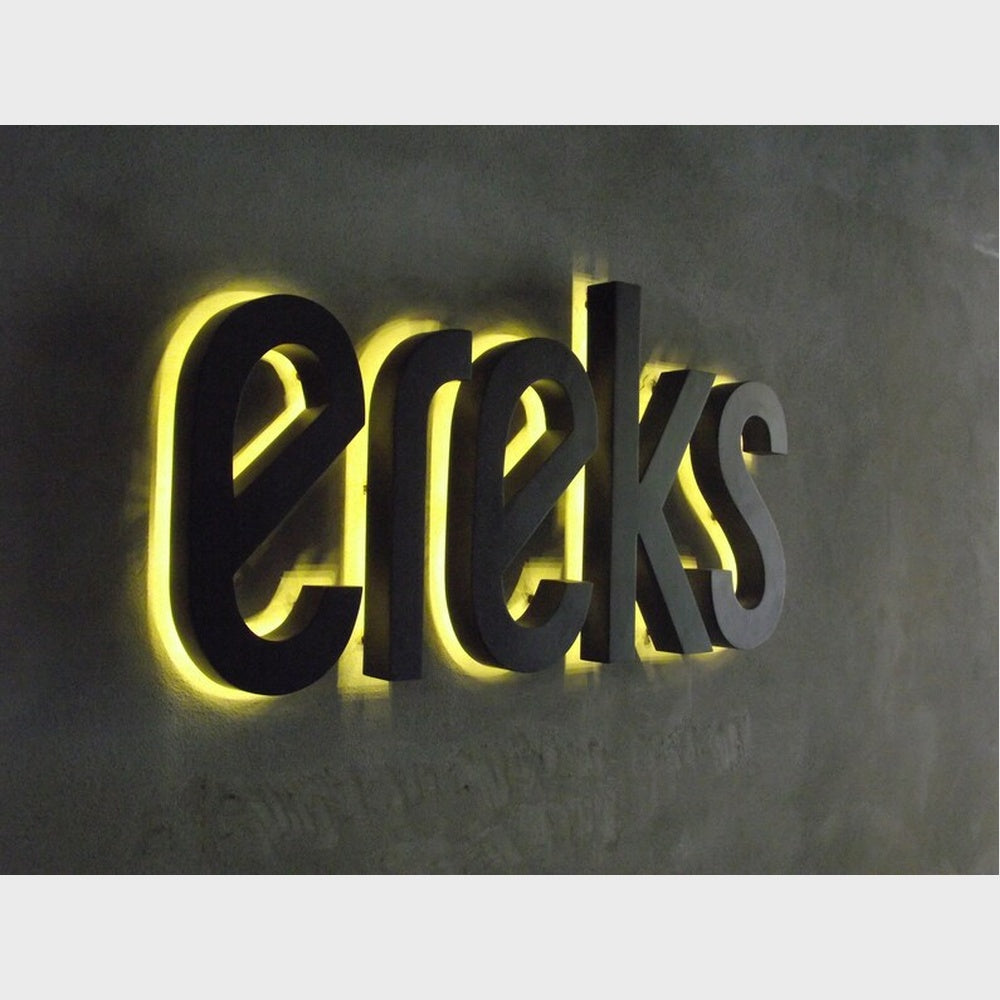 Ereks 3D Backlit Channel Letters Led Light Sign