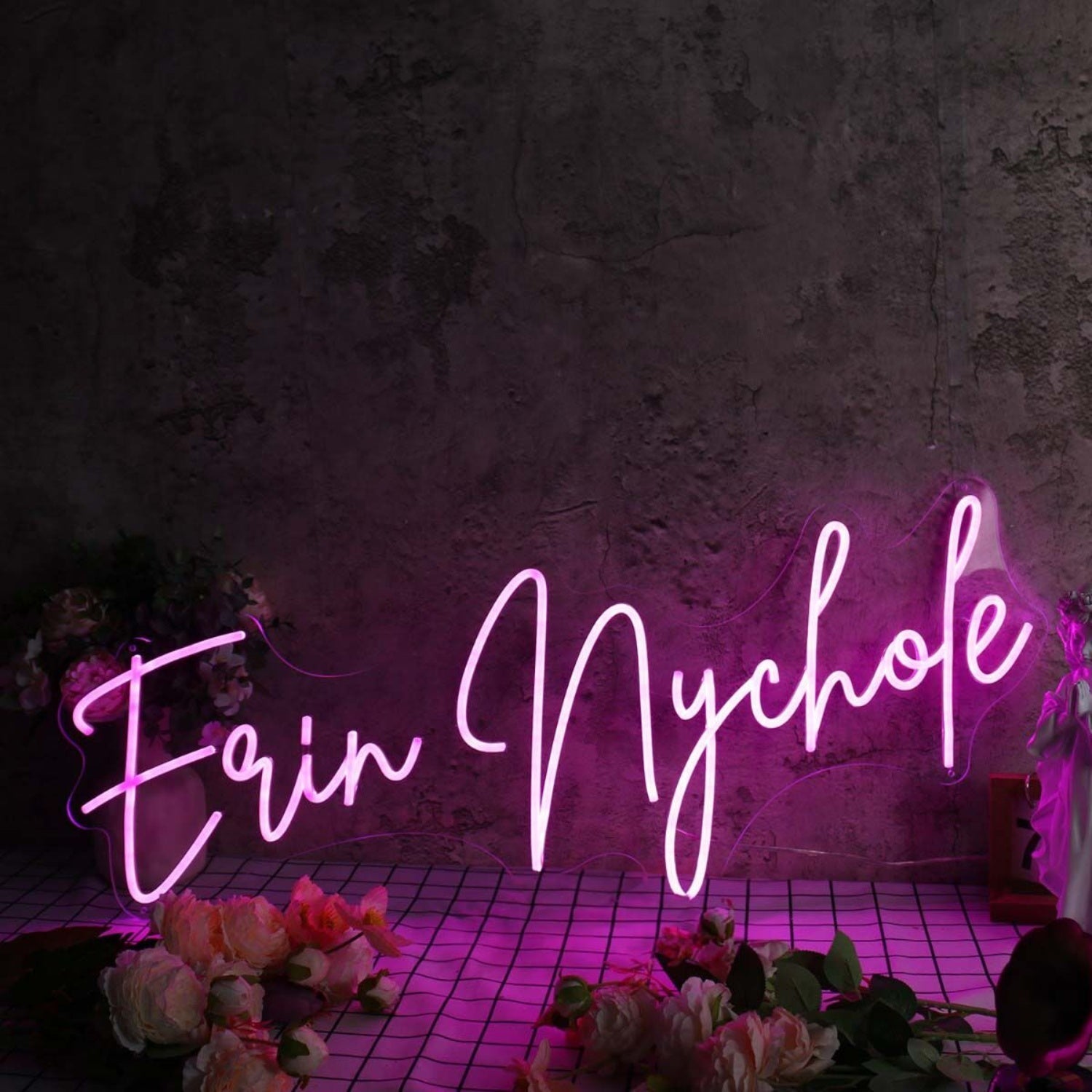 Erin Nychole Pink Led Neon Sign - Shineneon
