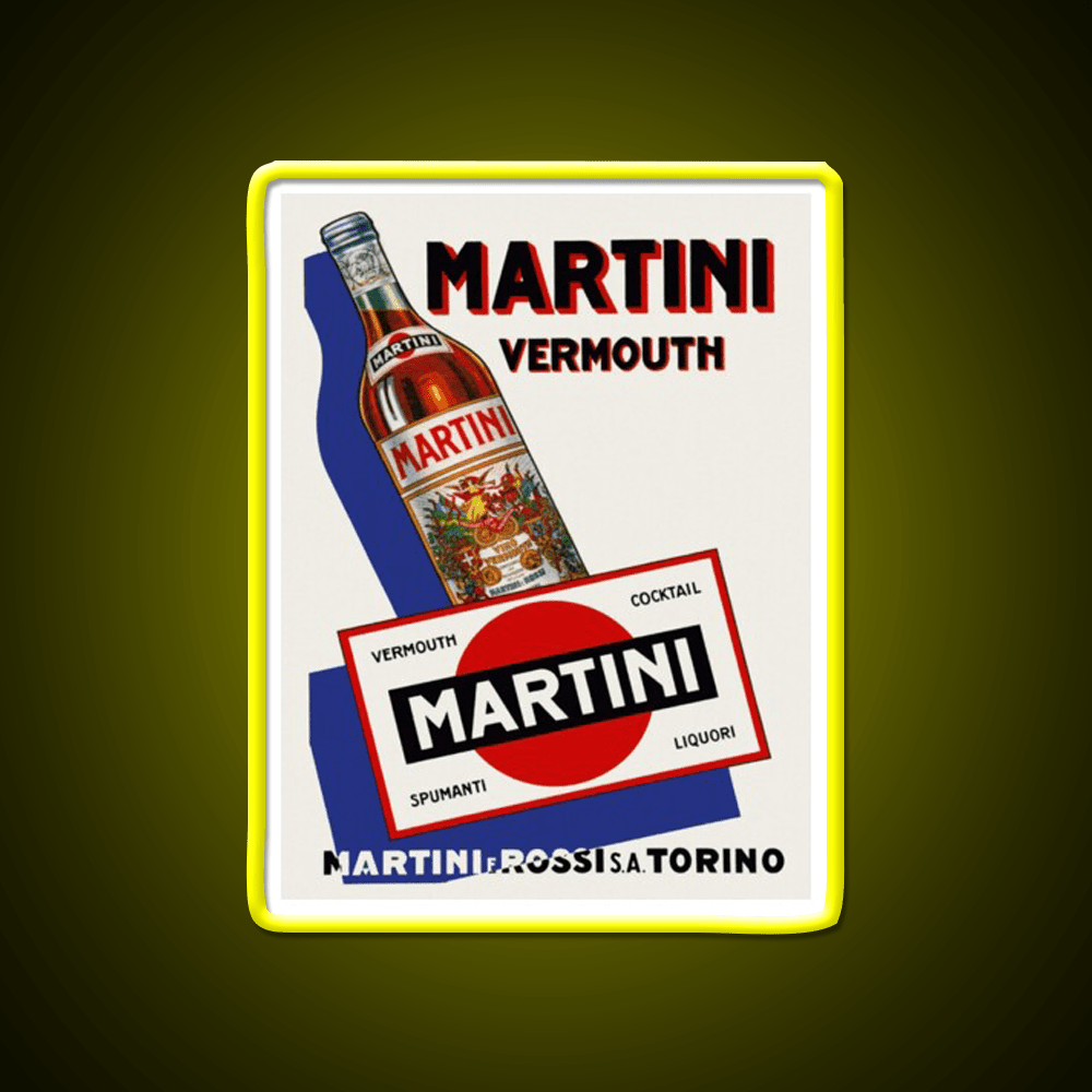 Ermouth Spumanti Sparklings Cocktail Bar Decor Led Neon Sign Rgb Color - Shineneon