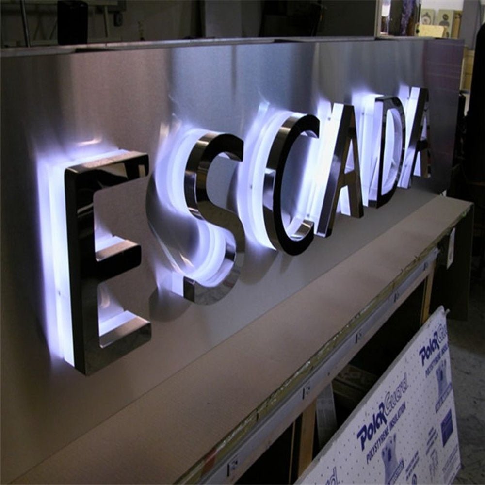 Escad 3D Backlit Channel Letters Led Light Sign - Shineneon