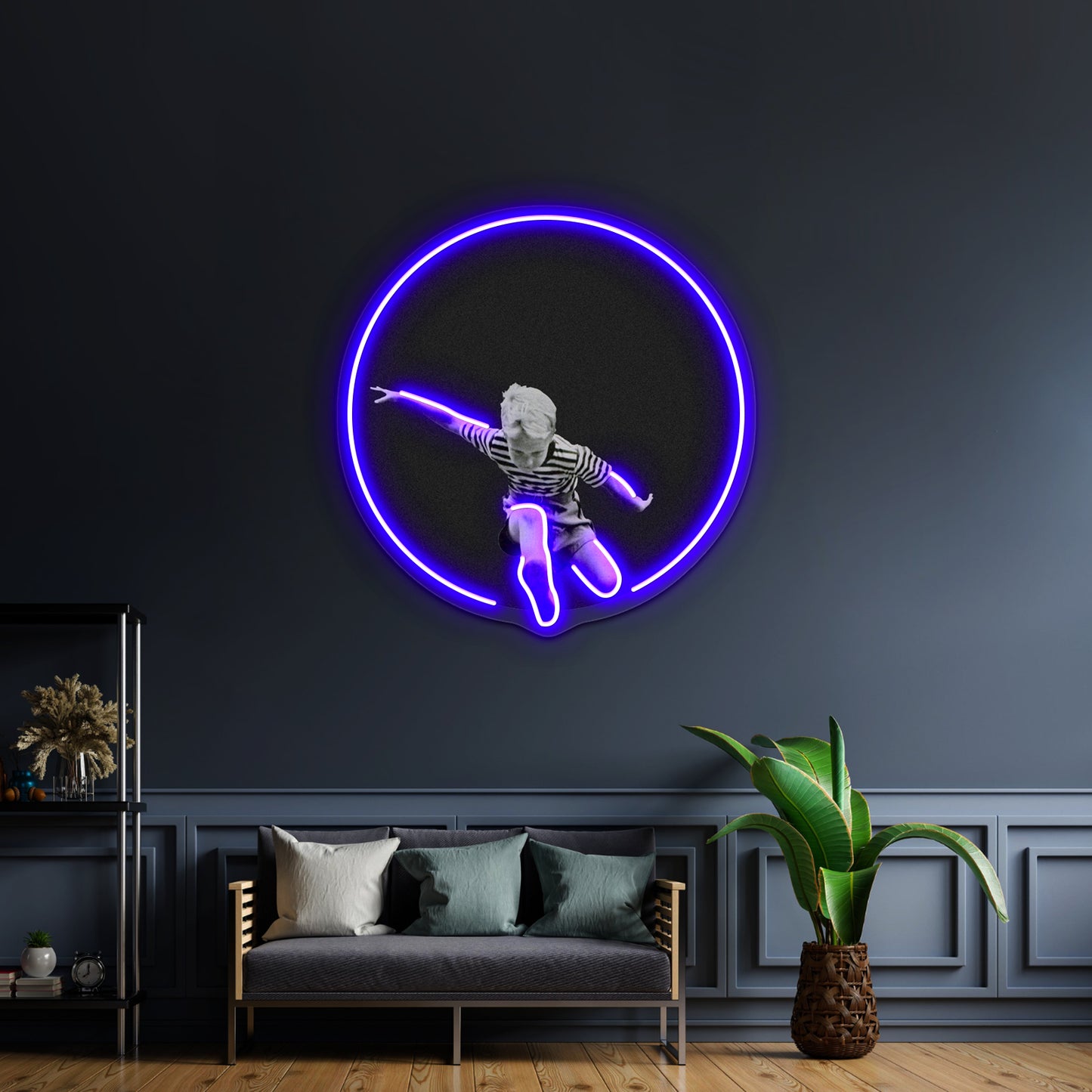 Escape From The Black Hole Artwork Custom Neon Led Sign