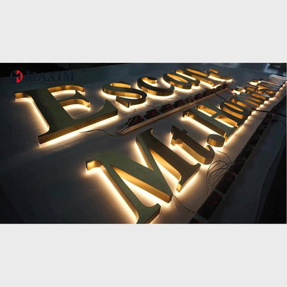 Escape Mt Hamilton 3D Backlit Channel Letters Led Light Sign - Shineneon