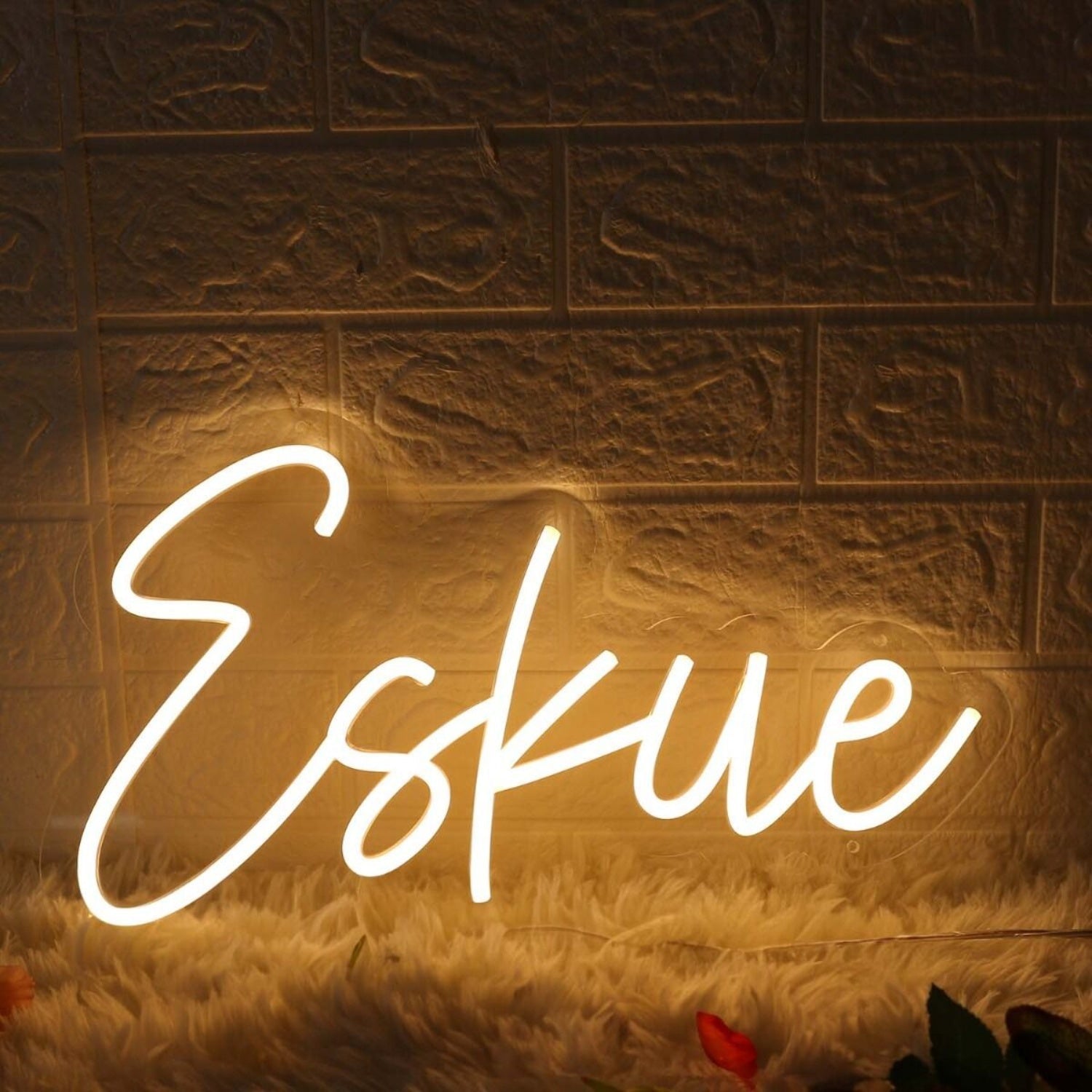 Eskue Yellow Led Neon Sign - Shineneon