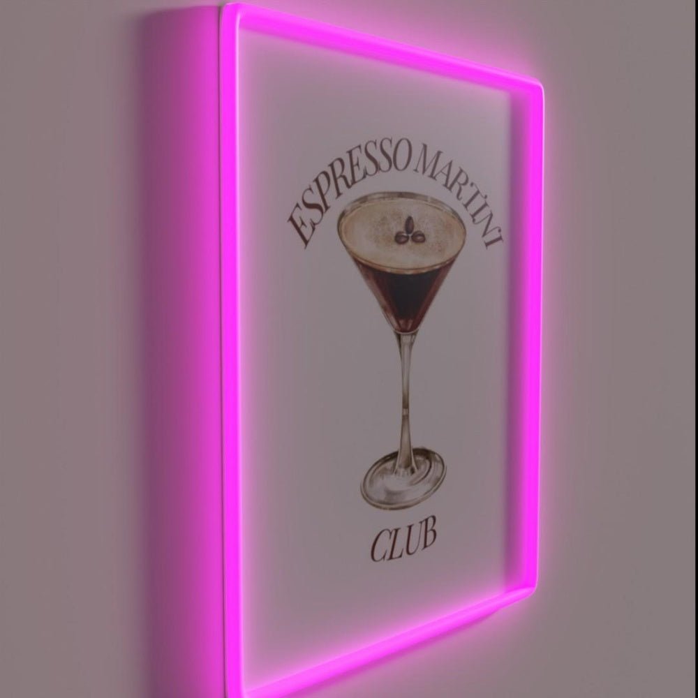 Espresso Martini Club Rgb Led Neon Sign - Shineneon