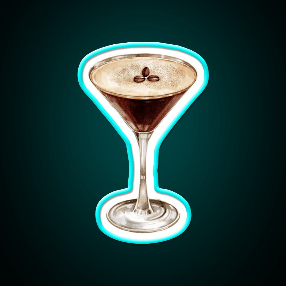 Espresso Martini Cocktail Bar Decor Led Neon Sign Neon Party Sign Rgb Color - Shineneon