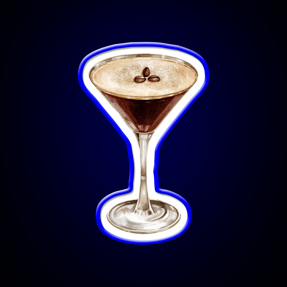 Espresso Martini Cocktail Bar Decor Led Neon Sign Neon Party Sign Rgb Color - Shineneon