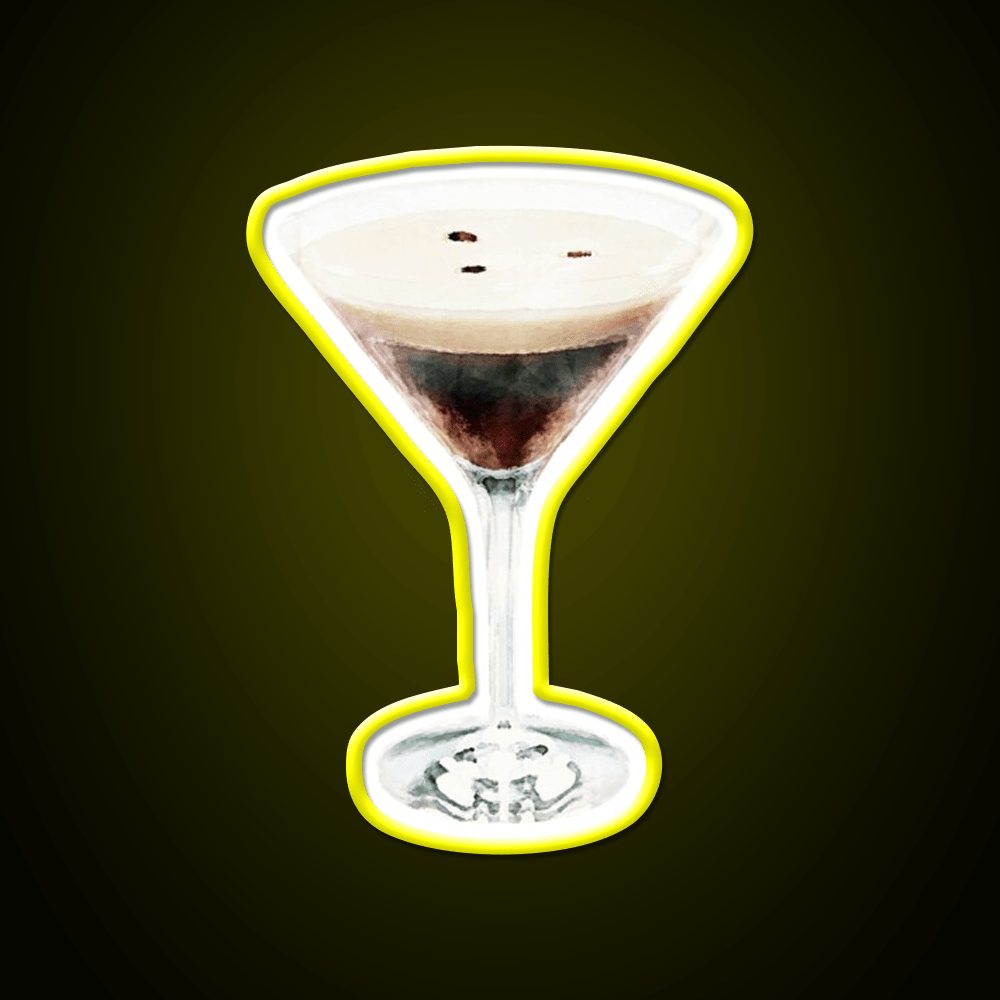 Espresso Martini Cocktail Bar Decor Led Neon Sign Party Neon Sign Rgb Color - Shineneon