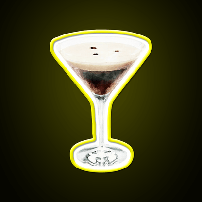 Espresso Martini Cocktail Bar Decor Led Neon Sign Party Neon Sign Rgb Color - Shineneon