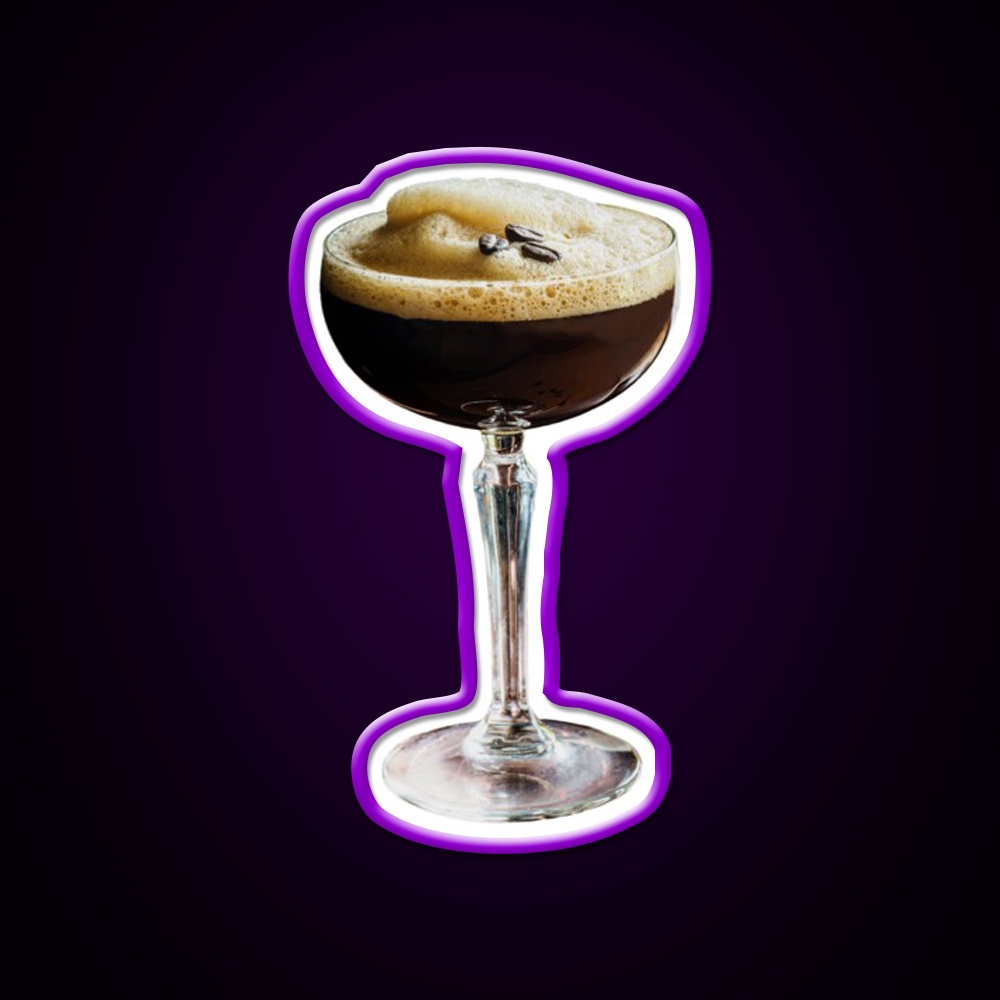 Espresso Martini Cocktail Bar Decor Led Neon Sign Rgb Color - LED neon sign view 9
