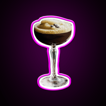 Espresso Martini Cocktail Bar Decor Led Neon Sign Rgb Color - Shineneon