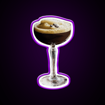 Espresso Martini Cocktail Bar Decor Led Neon Sign Rgb Color - Shineneon