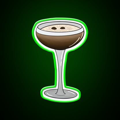 Espresso Martini Glass Cocktail Bar Decor Led Neon Sign Rgb Color - LED neon sign view 8